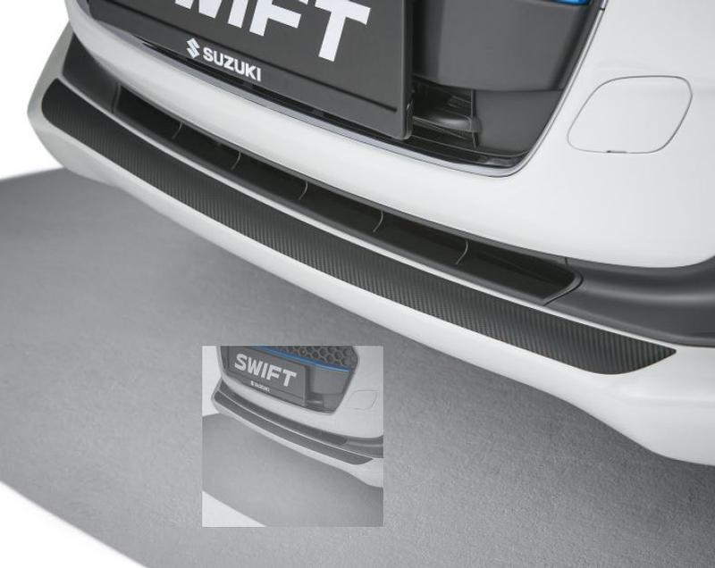 Carbon Effect Bumper Lip Decal - Swift 06/17>